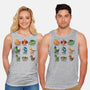 Dinosaur-unisex basic tank-Vallina84