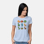Dinosaur-womens basic tee-Vallina84