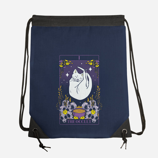 The Occult-none drawstring bag-yumie