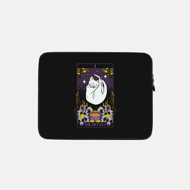 The Occult-none zippered laptop sleeve-yumie