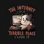 A Terrible Place-mens basic tee-eduely