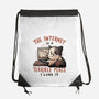 A Terrible Place-none drawstring bag-eduely
