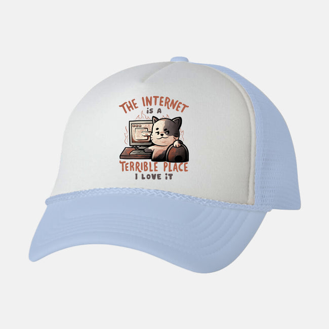 A Terrible Place-unisex trucker hat-eduely