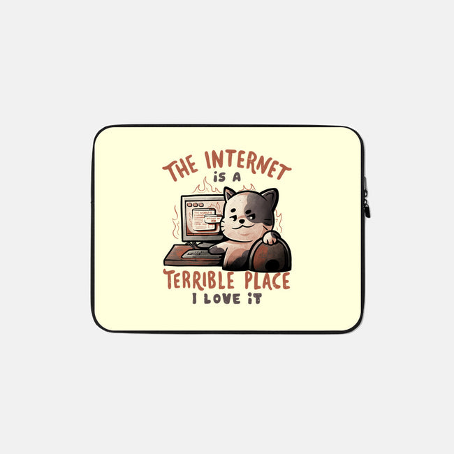 A Terrible Place-none zippered laptop sleeve-eduely