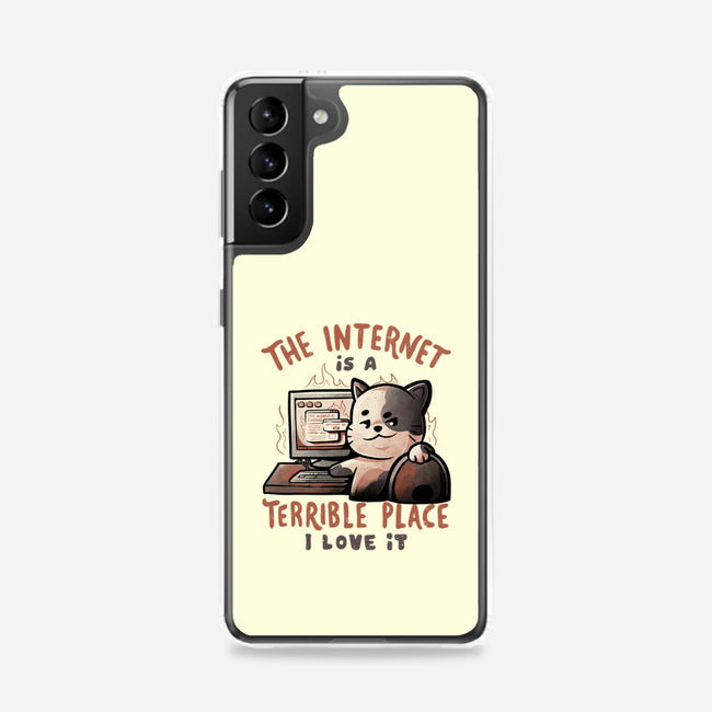 A Terrible Place-samsung snap phone case-eduely