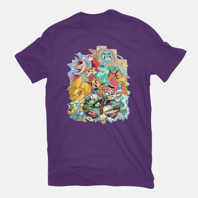 Cuphead Party-youth basic tee-Ca Mask