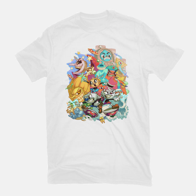 Cuphead Party-youth basic tee-Ca Mask