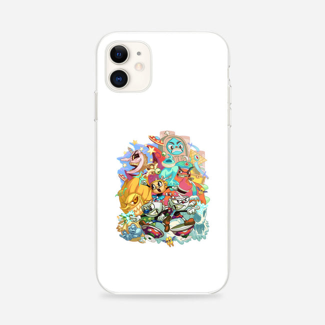 Cuphead Party-iphone snap phone case-Ca Mask