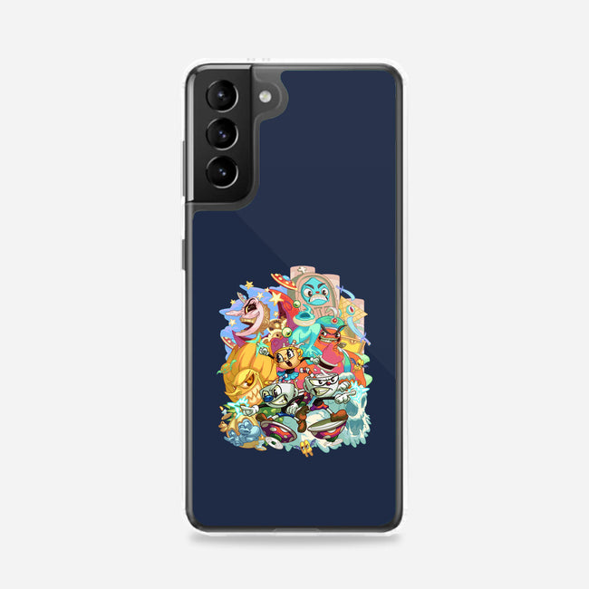Cuphead Party-samsung snap phone case-Ca Mask