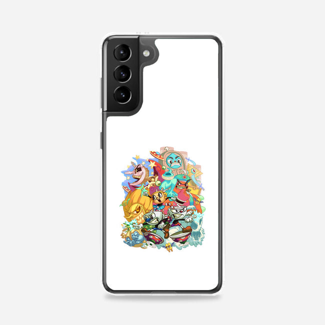 Cuphead Party-samsung snap phone case-Ca Mask