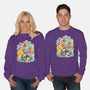 Cuphead Party-unisex crew neck sweatshirt-Ca Mask