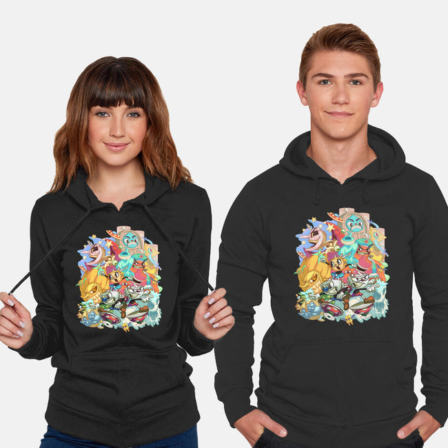 Cuphead Party-unisex pullover sweatshirt-Ca Mask