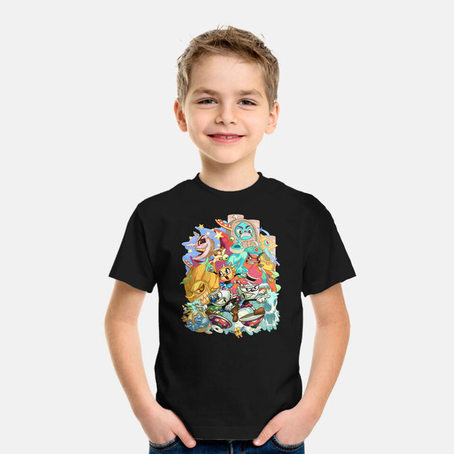 Cuphead Party-youth basic tee-Ca Mask
