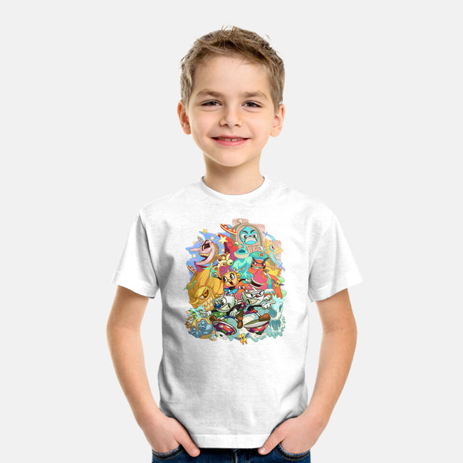 Cuphead Party-youth basic tee-Ca Mask