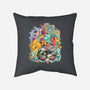 Cuphead Party-none removable cover w insert throw pillow-Ca Mask