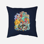 Cuphead Party-none removable cover w insert throw pillow-Ca Mask