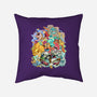 Cuphead Party-none removable cover w insert throw pillow-Ca Mask
