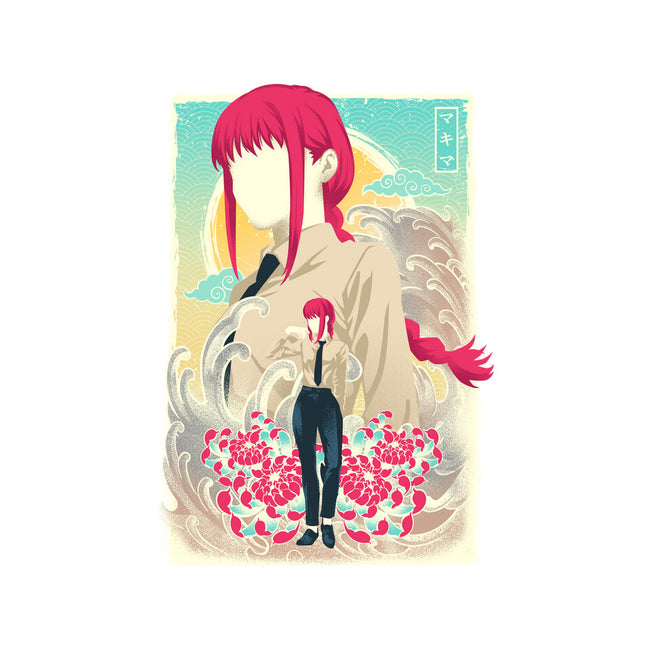 Musha-e Makima-unisex pullover sweatshirt-hypertwenty