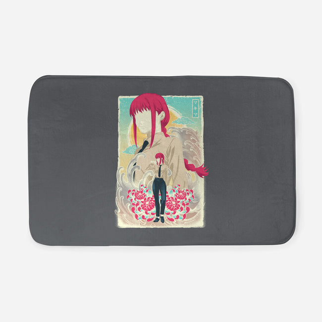 Musha-e Makima-none memory foam bath mat-hypertwenty