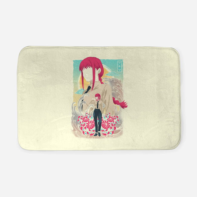 Musha-e Makima-none memory foam bath mat-hypertwenty