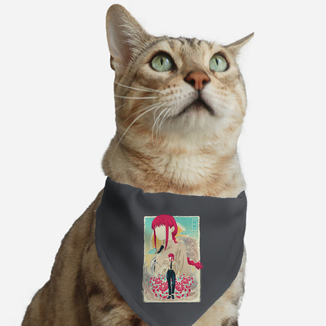 Musha-e Makima-cat adjustable pet collar-hypertwenty