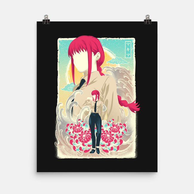 Musha-e Makima-none matte poster-hypertwenty