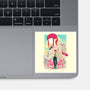 Musha-e Makima-none glossy sticker-hypertwenty