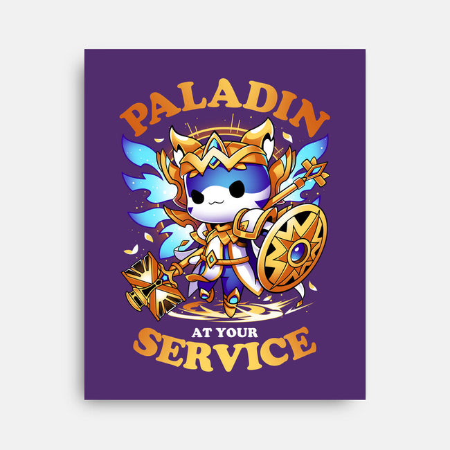Paladin's Call-none stretched canvas-Snouleaf