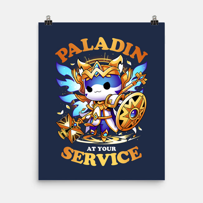 Paladin's Call-none matte poster-Snouleaf