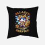 Paladin's Call-none removable cover w insert throw pillow-Snouleaf