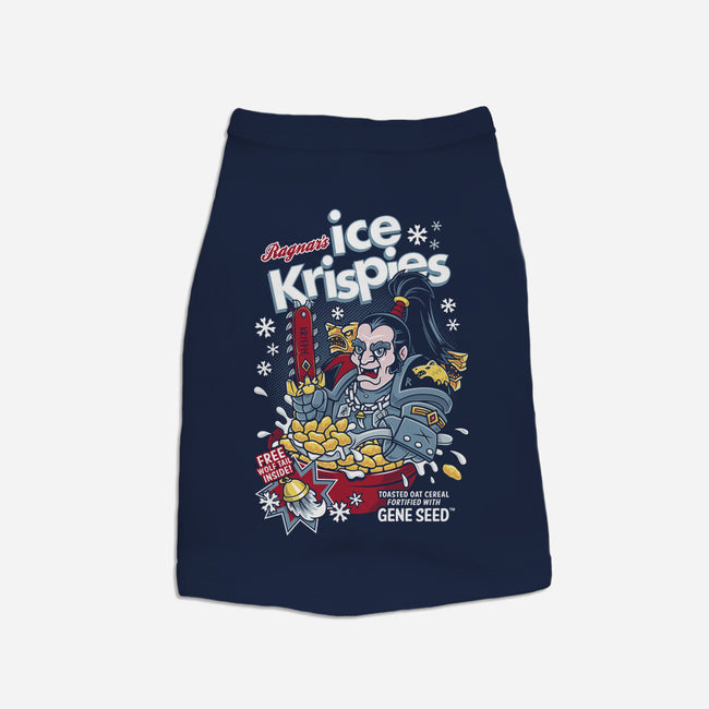 Ragnar's Ice Krispies-dog basic pet tank-Nemons