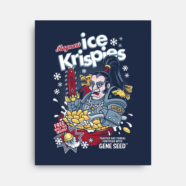 Ragnar's Ice Krispies-none stretched canvas-Nemons
