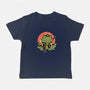 Tattooed Samurai Toad-baby basic tee-vp021