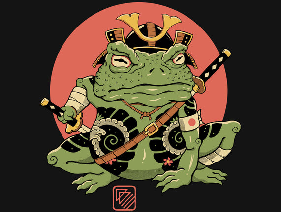 Tattooed Samurai Toad