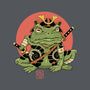 Tattooed Samurai Toad-none polyester shower curtain-vp021