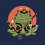 Tattooed Samurai Toad-none drawstring bag-vp021