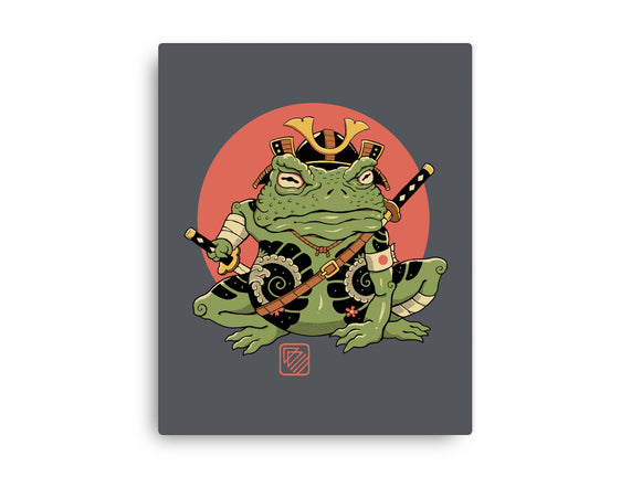 Tattooed Samurai Toad