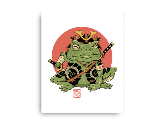 Tattooed Samurai Toad