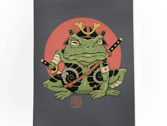 Tattooed Samurai Toad