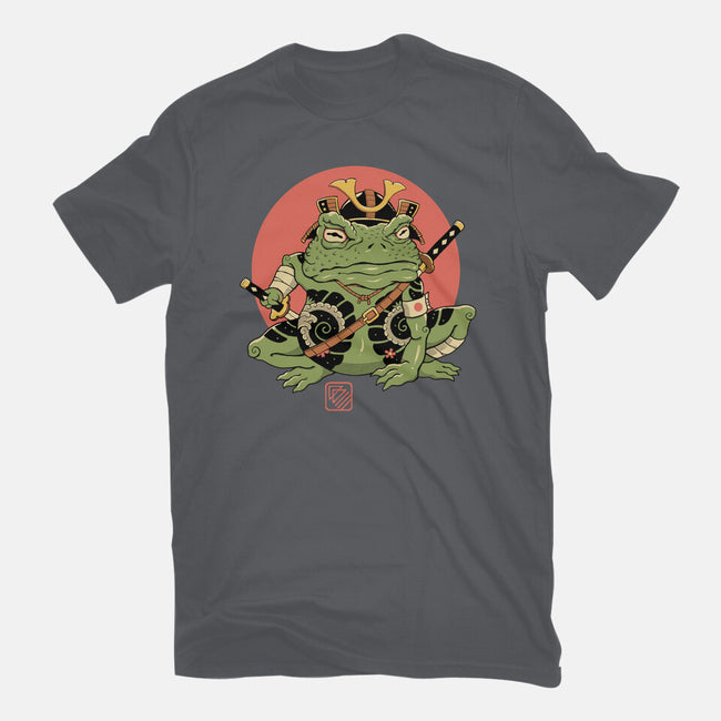 Tattooed Samurai Toad-womens basic tee-vp021