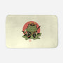 Tattooed Samurai Toad-none memory foam bath mat-vp021