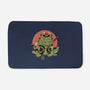 Tattooed Samurai Toad-none memory foam bath mat-vp021