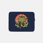 Tattooed Samurai Toad-none zippered laptop sleeve-vp021