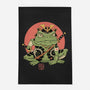 Tattooed Samurai Toad-none indoor rug-vp021