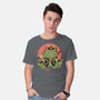 Tattooed Samurai Toad-mens basic tee-vp021