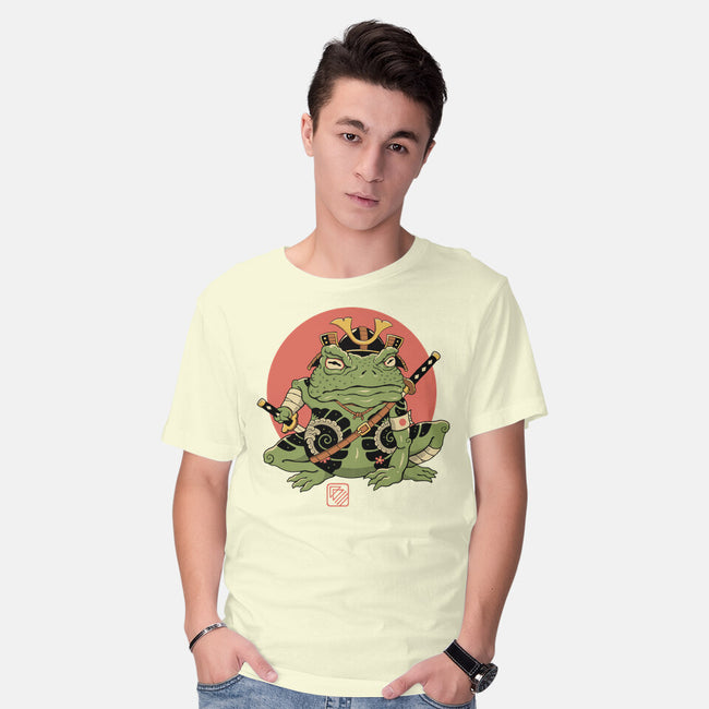 Tattooed Samurai Toad-mens basic tee-vp021