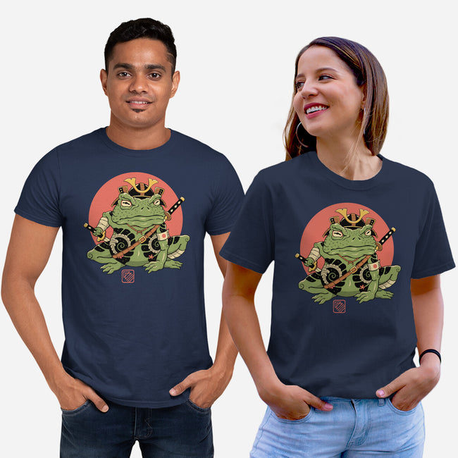 Tattooed Samurai Toad-unisex basic tee-vp021