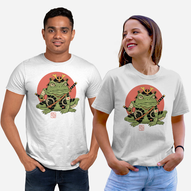 Tattooed Samurai Toad-unisex basic tee-vp021