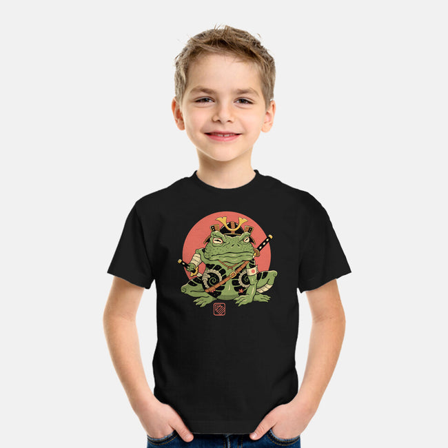 Tattooed Samurai Toad-youth basic tee-vp021