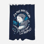 I Just Don't Like People-none polyester shower curtain-Vallina84